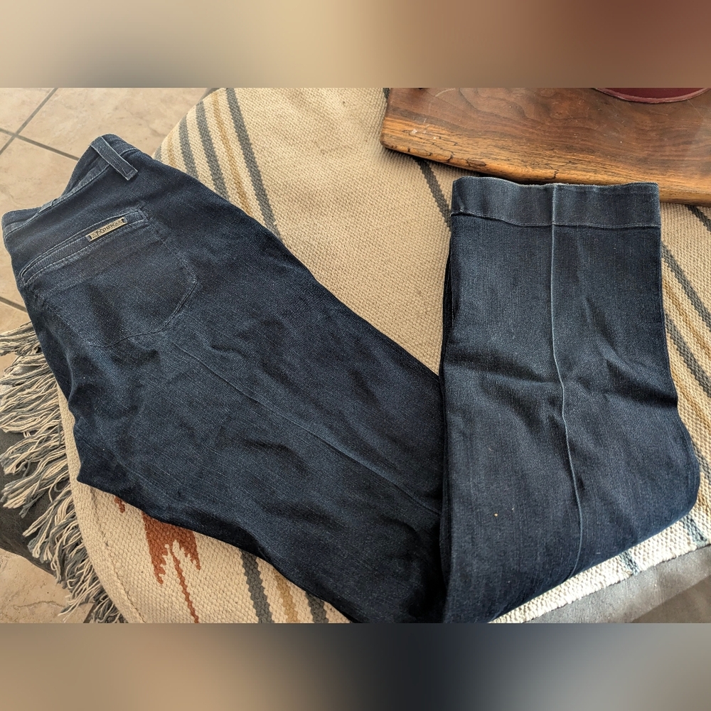 Dark Blue Denim Jeans